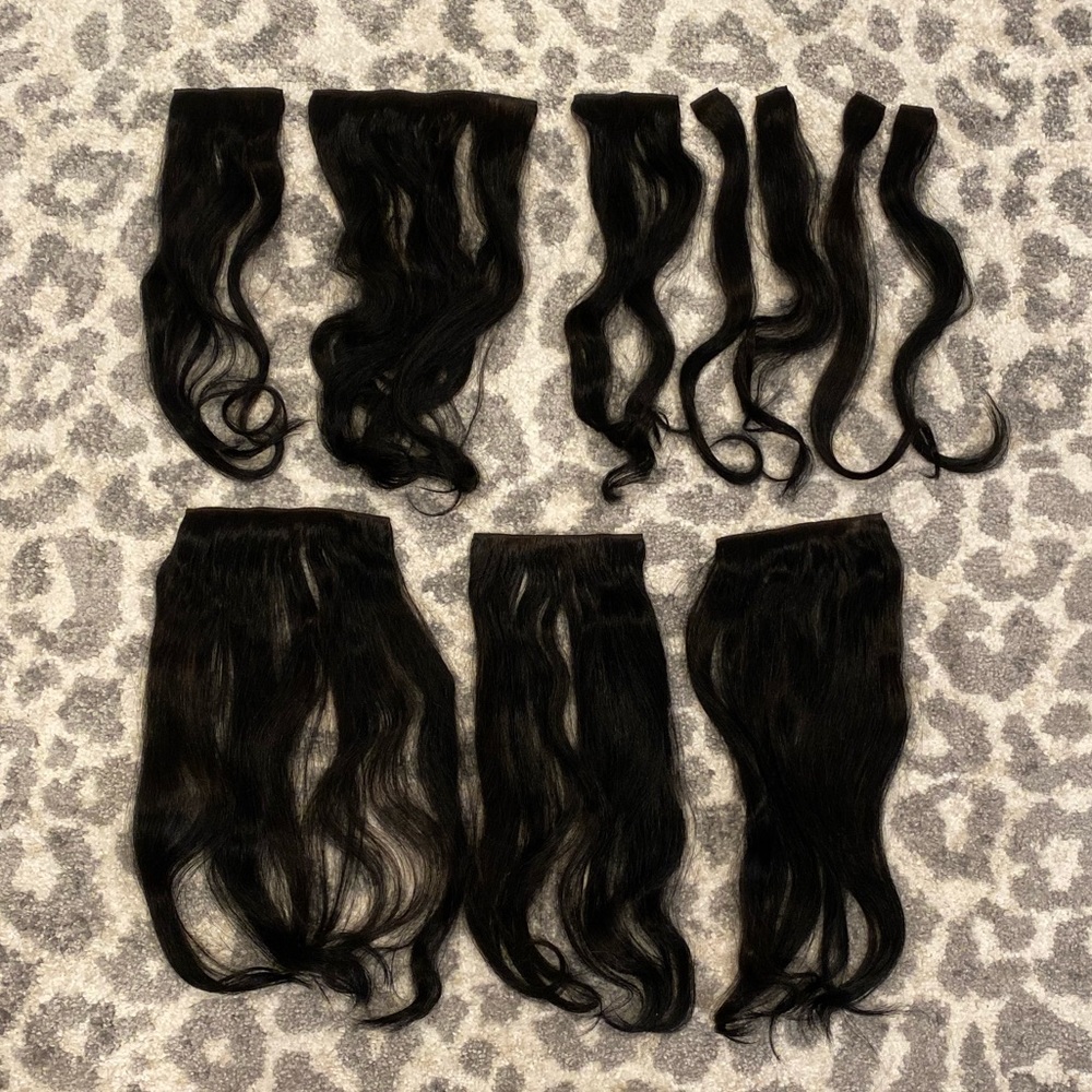 Luxy hair extensions black